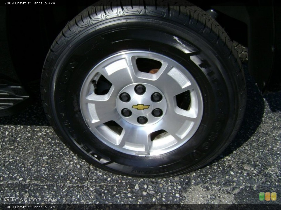 2009 Chevrolet Tahoe LS 4x4 Wheel and Tire Photo #70868866