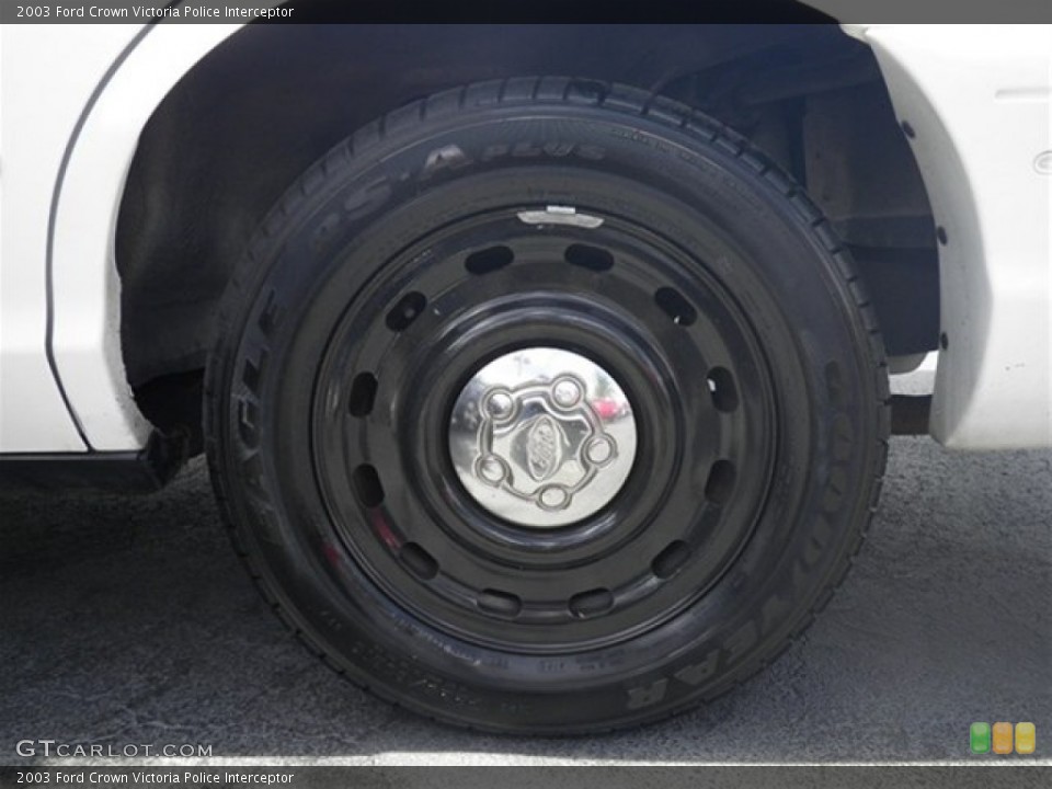 2003 Ford Crown Victoria Police Interceptor Wheel and Tire Photo #70869141