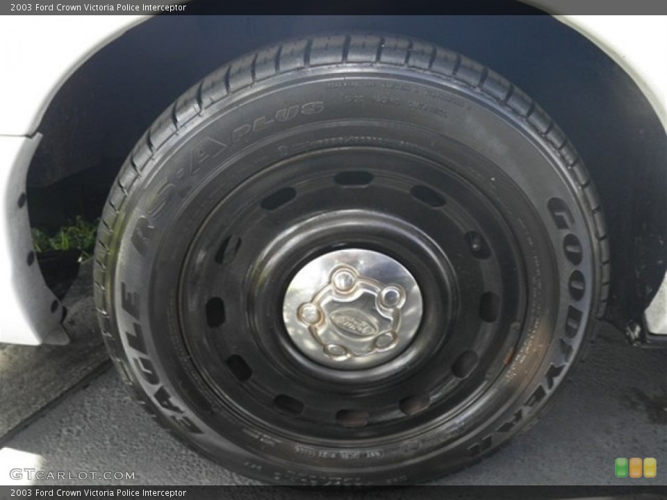2003 Ford Crown Victoria Police Interceptor Wheel and Tire Photo #70869148