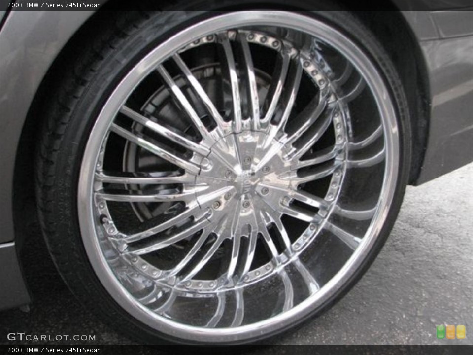 2003 BMW 7 Series Custom Wheel and Tire Photo #70870915