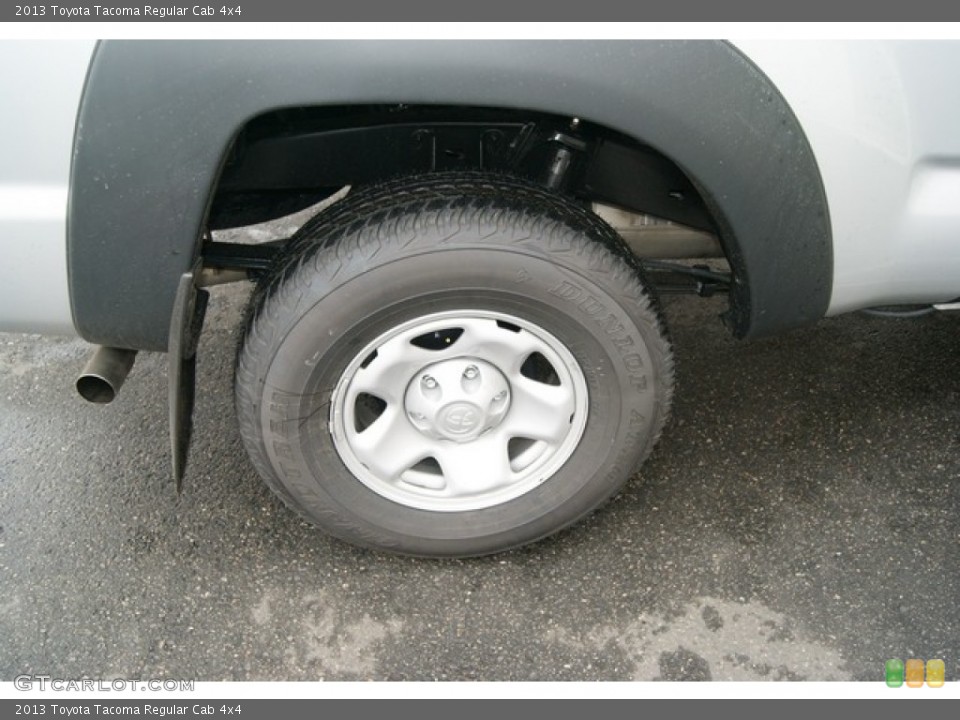 2013 Toyota Tacoma Regular Cab 4x4 Wheel and Tire Photo #70871920
