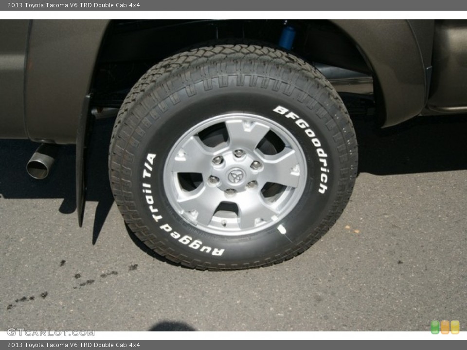 2013 Toyota Tacoma V6 TRD Double Cab 4x4 Wheel and Tire Photo #70873135