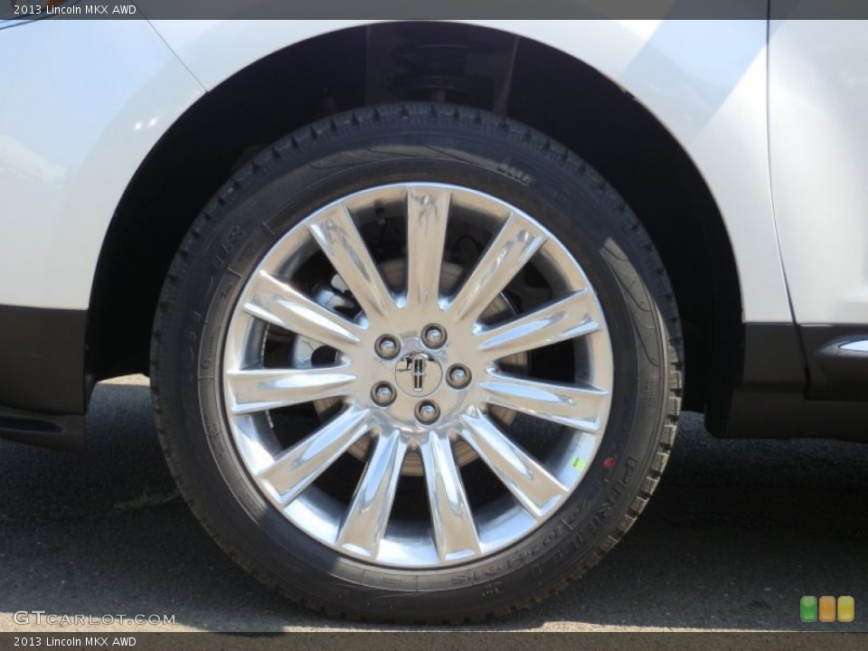 2013 Lincoln MKX AWD Wheel and Tire Photo #70874758