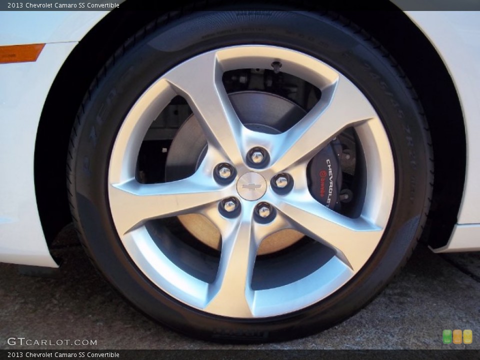 2013 Chevrolet Camaro SS Convertible Wheel and Tire Photo #70882117