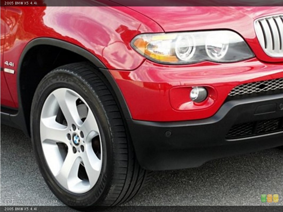 2005 BMW X5 4.4i Wheel and Tire Photo #70884658