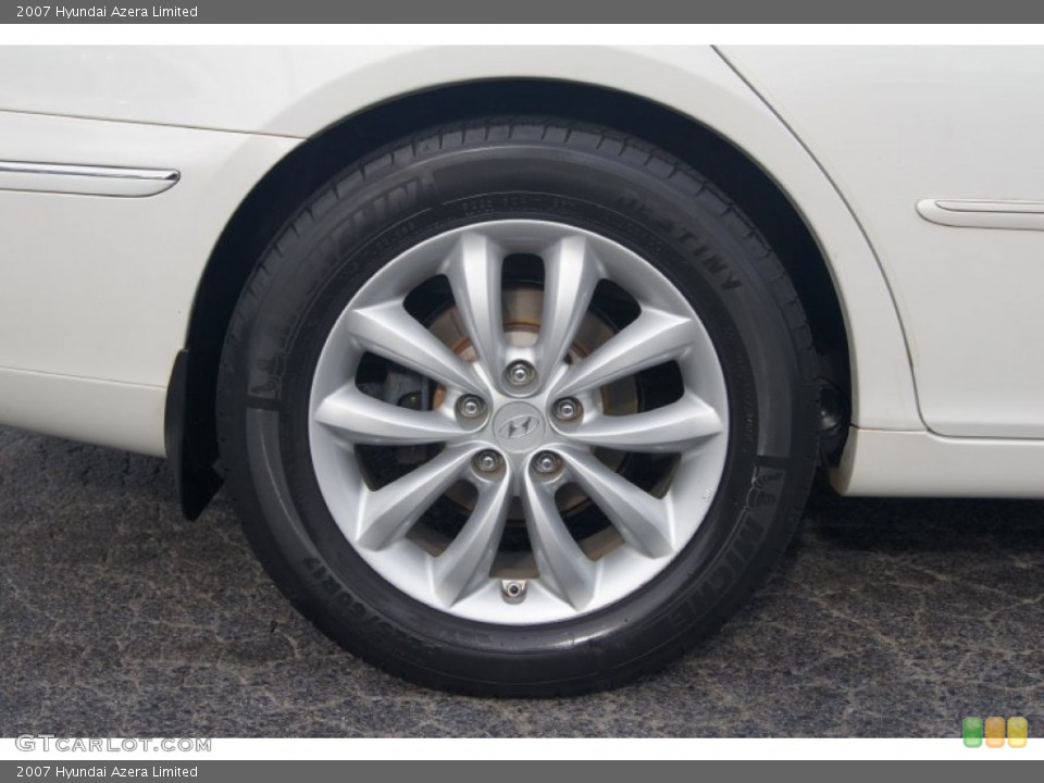 2007 Hyundai Azera Limited Wheel and Tire Photo #70887823