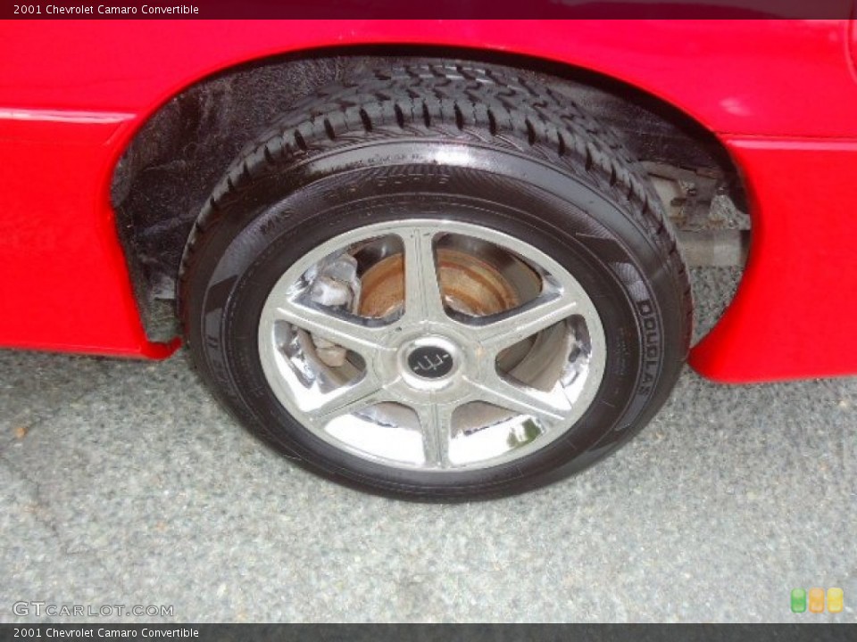 2001 Chevrolet Camaro Custom Wheel and Tire Photo #70892635