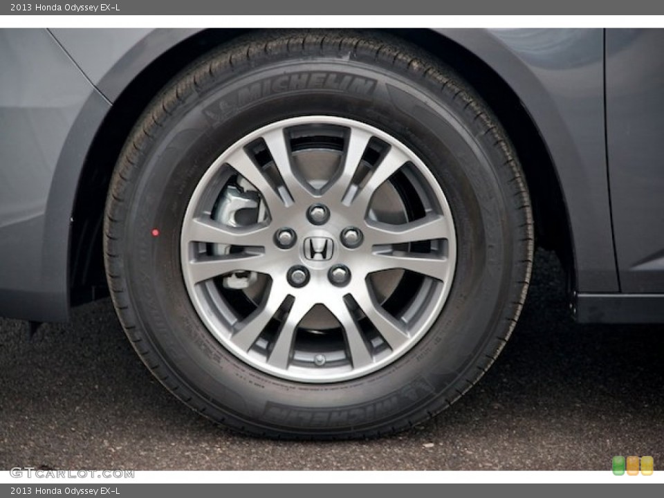 2013 Honda Odyssey EX-L Wheel and Tire Photo #70893985