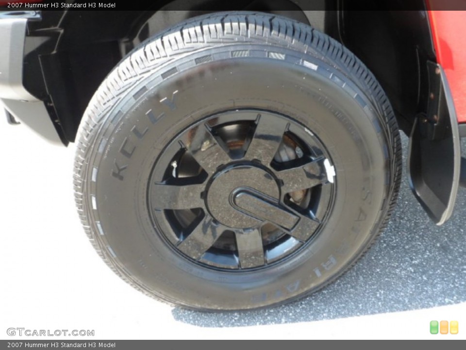 2007 Hummer H3  Wheel and Tire Photo #70898575