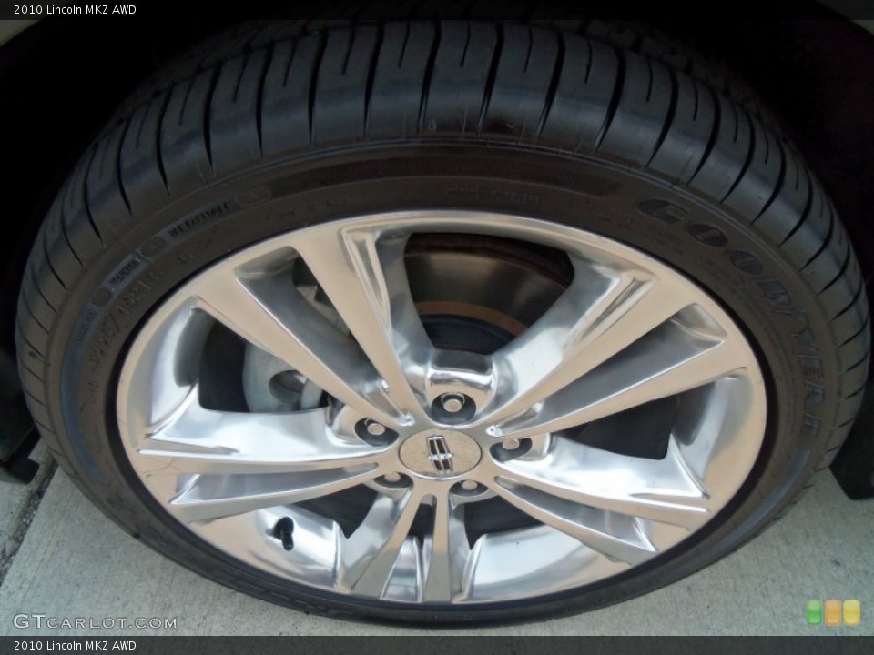 2010 Lincoln MKZ AWD Wheel and Tire Photo #70903978
