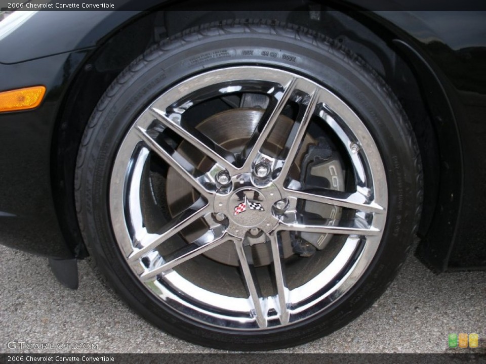 2006 Chevrolet Corvette Convertible Wheel and Tire Photo #70905376