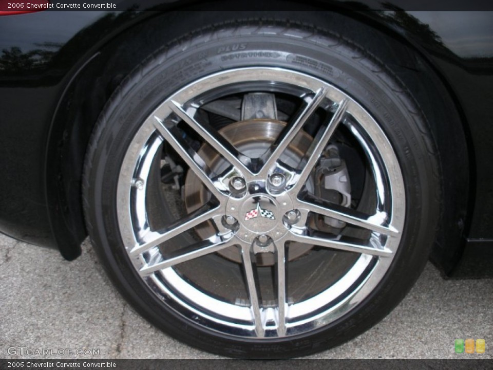 2006 Chevrolet Corvette Convertible Wheel and Tire Photo #70905397