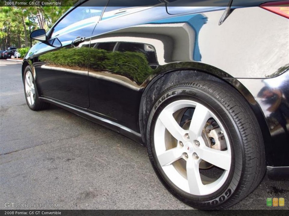 2008 Pontiac G6 GT Convertible Wheel and Tire Photo #70910551