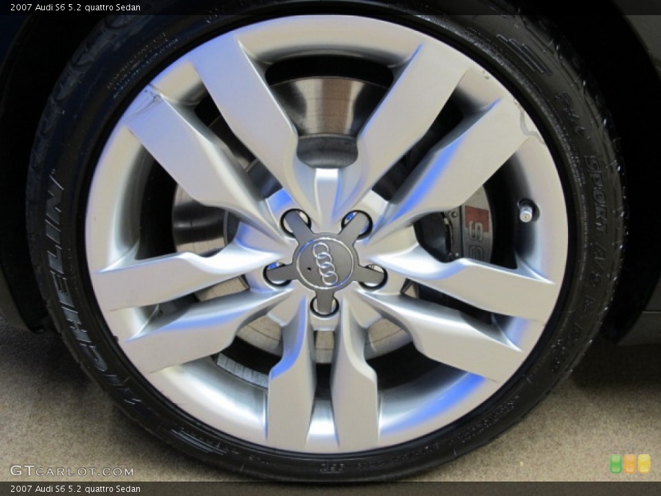 2007 Audi S6 5.2 quattro Sedan Wheel and Tire Photo #70912057