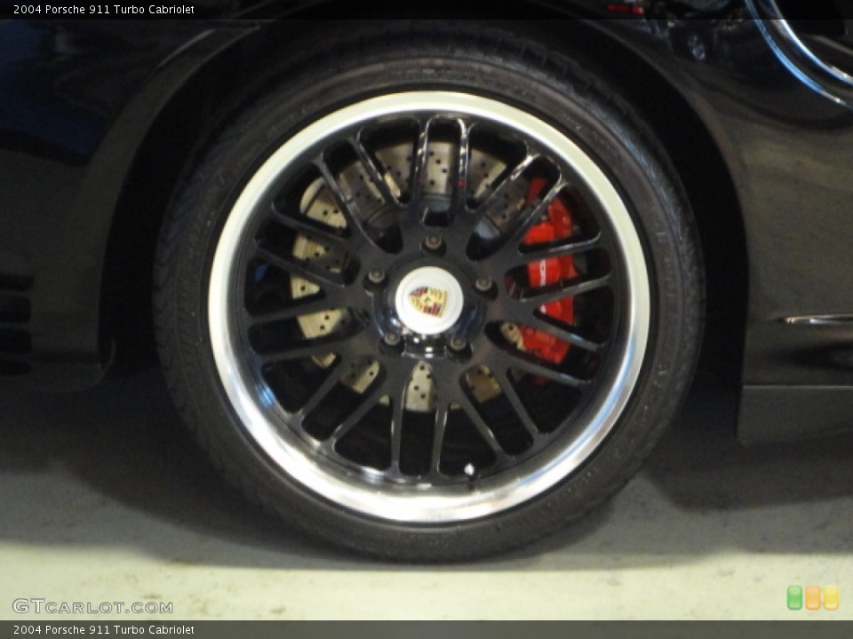 2004 Porsche 911 Turbo Cabriolet Wheel and Tire Photo #70914904