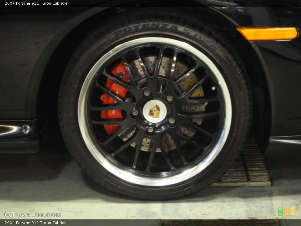 2004 Porsche 911 Turbo Cabriolet Wheel and Tire Photo #70914913