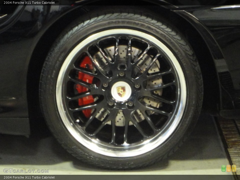 2004 Porsche 911 Turbo Cabriolet Wheel and Tire Photo #70914928