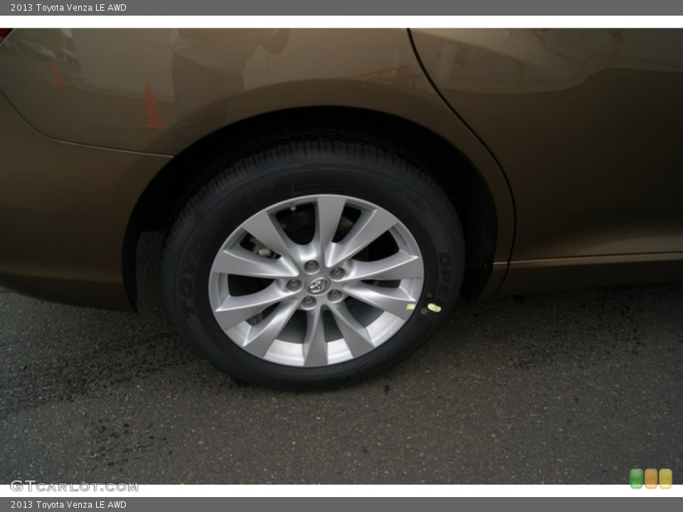 2013 Toyota Venza LE AWD Wheel and Tire Photo #70915915