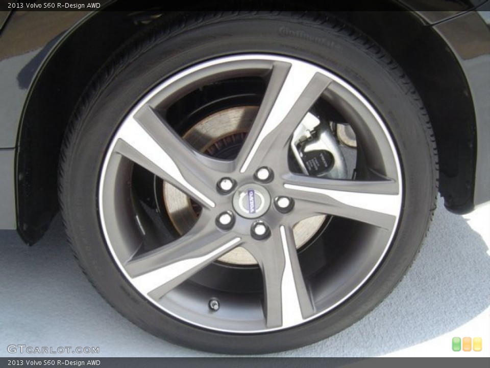 2013 Volvo S60 R-Design AWD Wheel and Tire Photo #70919946