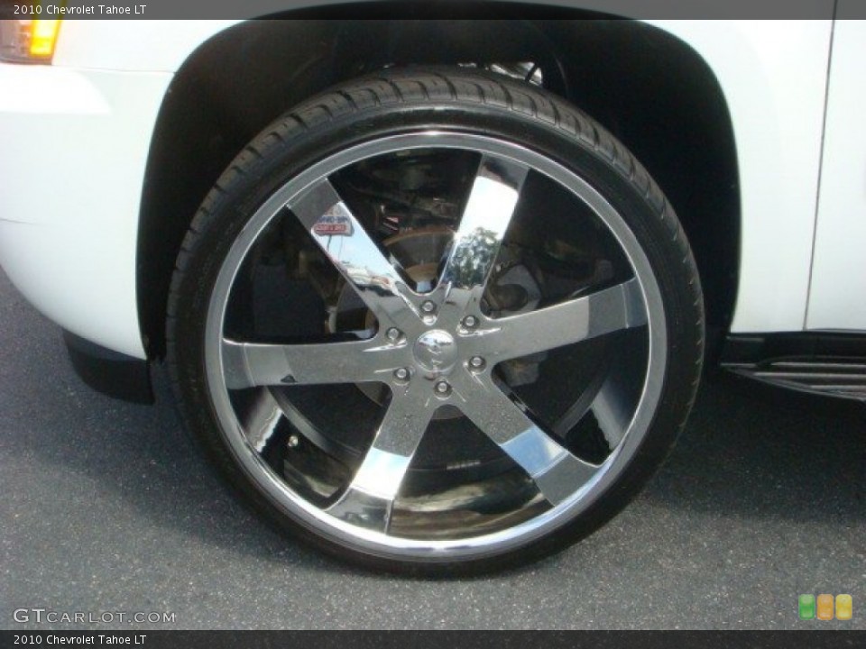 2010 Chevrolet Tahoe Custom Wheel and Tire Photo #70928731