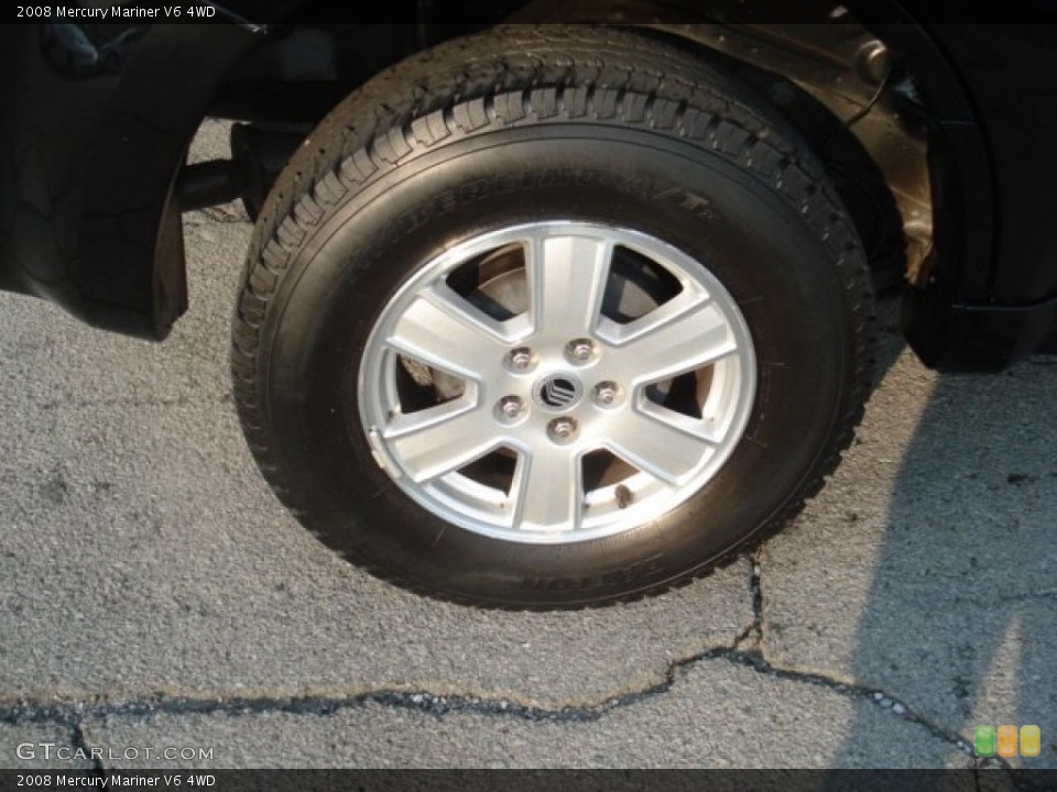 2008 Mercury Mariner V6 4WD Wheel and Tire Photo #70929982