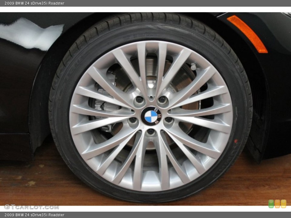 2009 BMW Z4 sDrive35i Roadster Wheel and Tire Photo #70931287