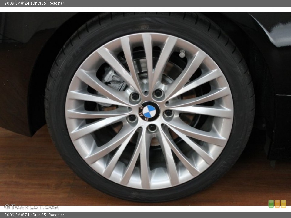 2009 BMW Z4 sDrive35i Roadster Wheel and Tire Photo #70931296