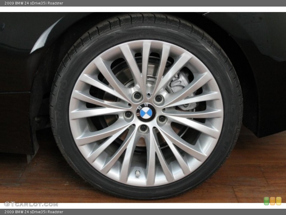 2009 BMW Z4 sDrive35i Roadster Wheel and Tire Photo #70931305