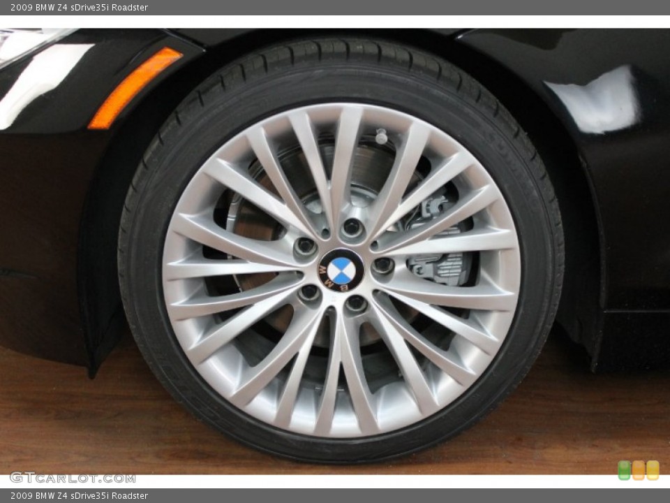 2009 BMW Z4 sDrive35i Roadster Wheel and Tire Photo #70931317
