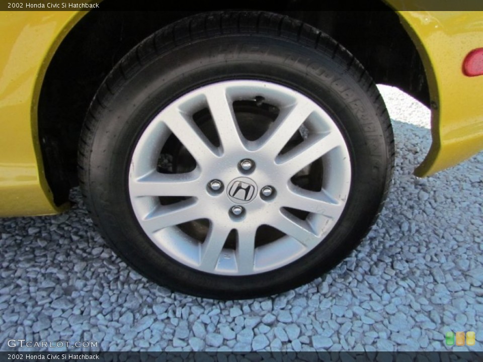 2002 Honda Civic Si Hatchback Wheel and Tire Photo #70931893