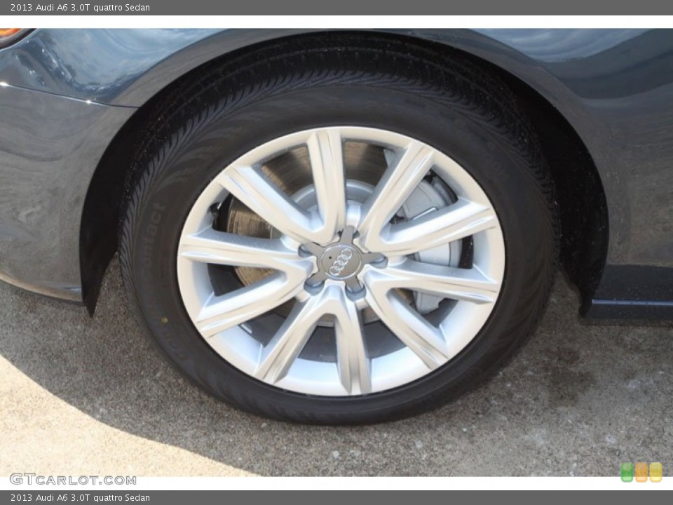 2013 Audi A6 3.0T quattro Sedan Wheel and Tire Photo #70935568