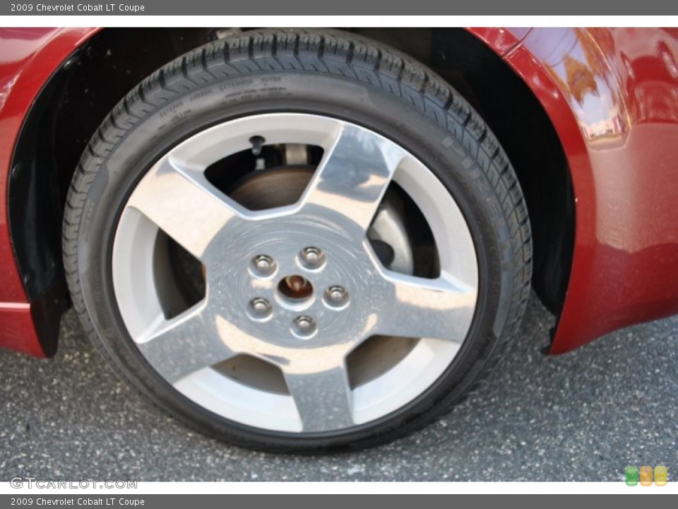 2009 Chevrolet Cobalt LT Coupe Wheel and Tire Photo #70936573