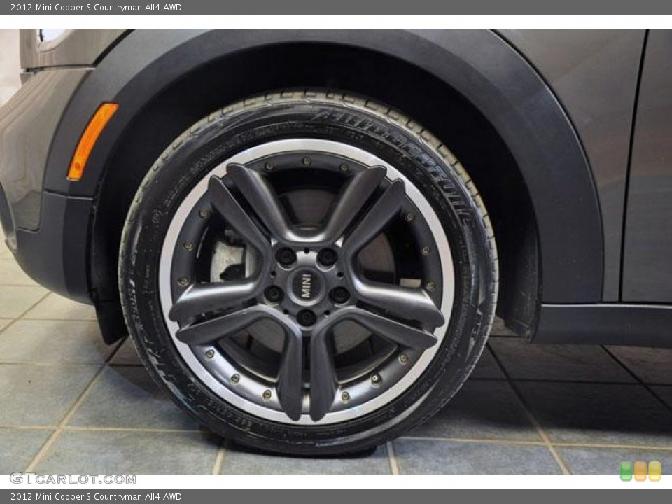 2012 Mini Cooper S Countryman All4 AWD Wheel and Tire Photo #70940357