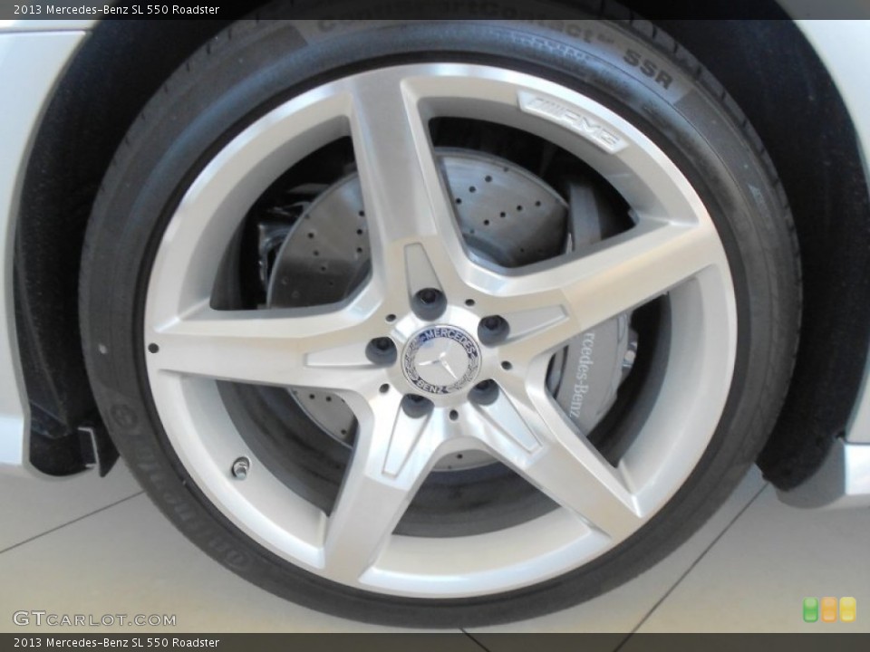2013 Mercedes-Benz SL 550 Roadster Wheel and Tire Photo #70942384