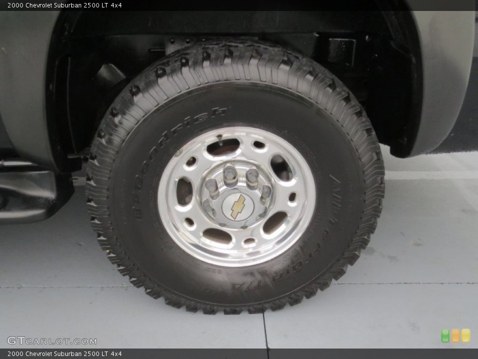 2000 Chevrolet Suburban 2500 LT 4x4 Wheel and Tire Photo #70943665