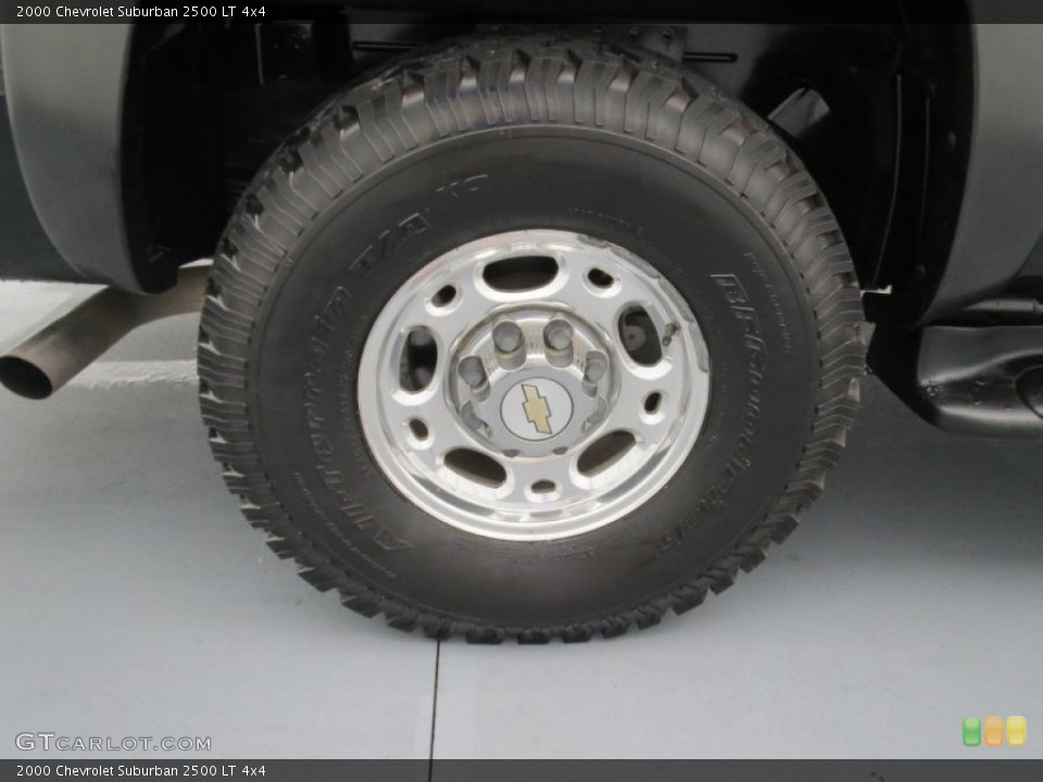 2000 Chevrolet Suburban 2500 LT 4x4 Wheel and Tire Photo #70943674