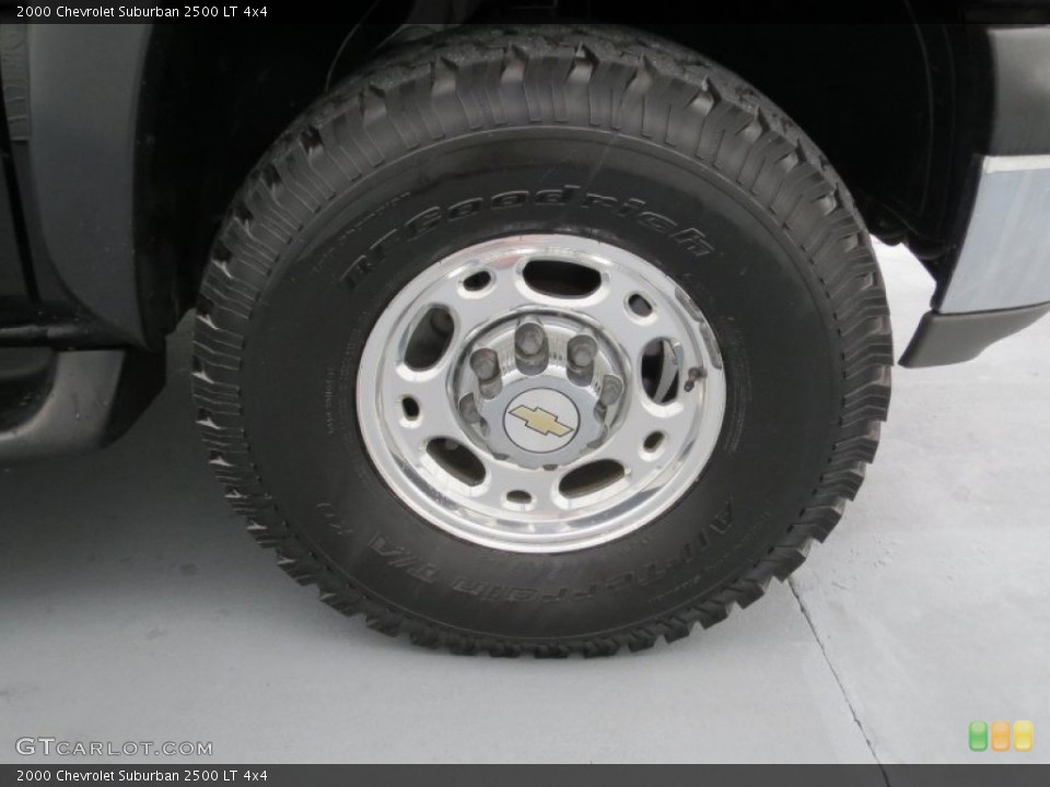 2000 Chevrolet Suburban 2500 LT 4x4 Wheel and Tire Photo #70943683