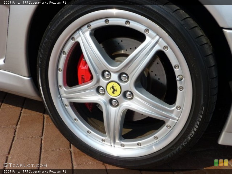 2005 Ferrari 575 Superamerica Roadster F1 Wheel and Tire Photo #70952662