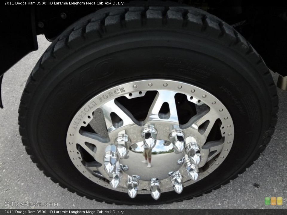 2011 Dodge Ram 3500 HD Custom Wheel and Tire Photo #70957876