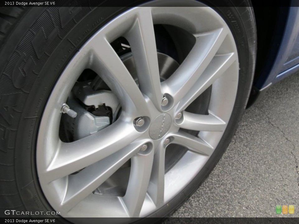 2013 Dodge Avenger SE V6 Wheel and Tire Photo #70958733