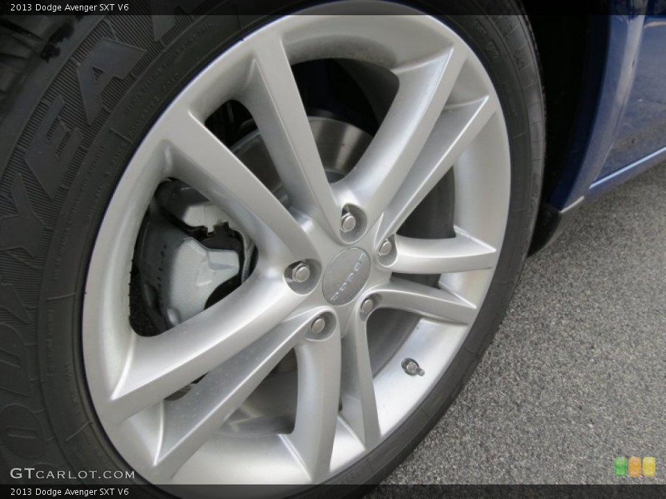 2013 Dodge Avenger SXT V6 Wheel and Tire Photo #70958932