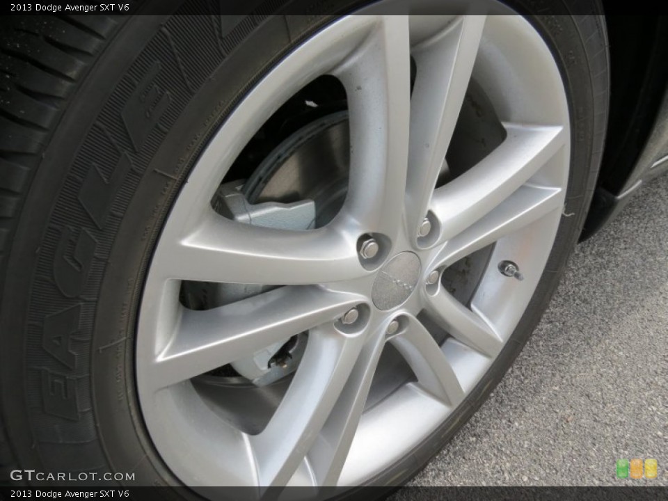 2013 Dodge Avenger SXT V6 Wheel and Tire Photo #70959070