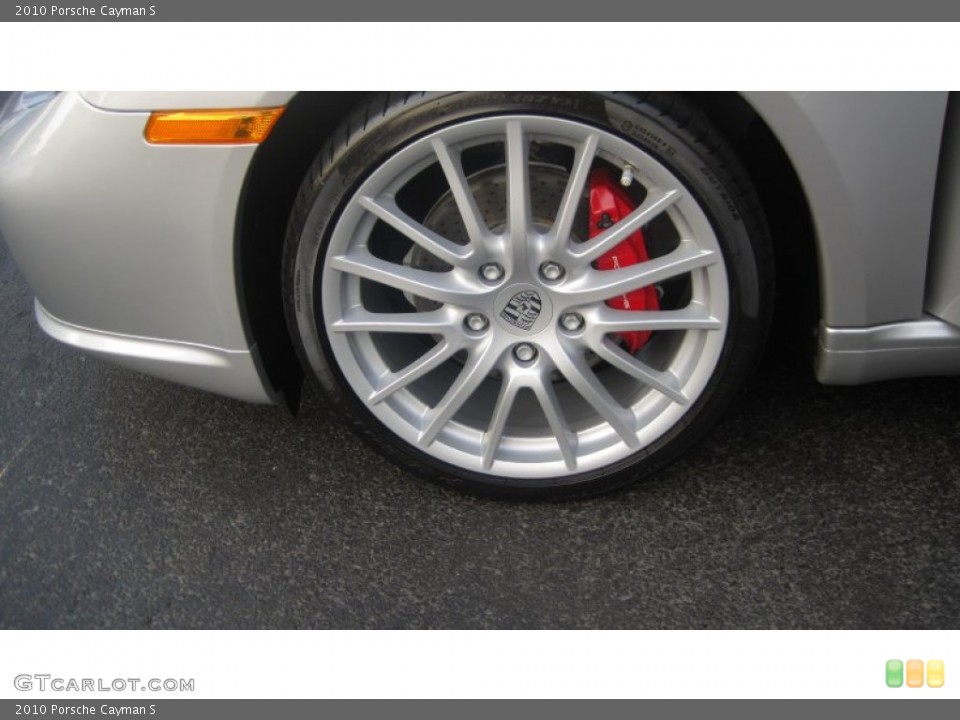 2010 Porsche Cayman S Wheel and Tire Photo #70962064
