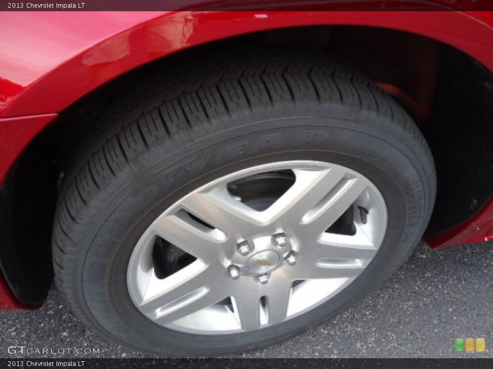 2013 Chevrolet Impala LT Wheel and Tire Photo #70967378