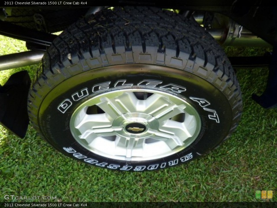 2013 Chevrolet Silverado 1500 LT Crew Cab 4x4 Wheel and Tire Photo #70967899