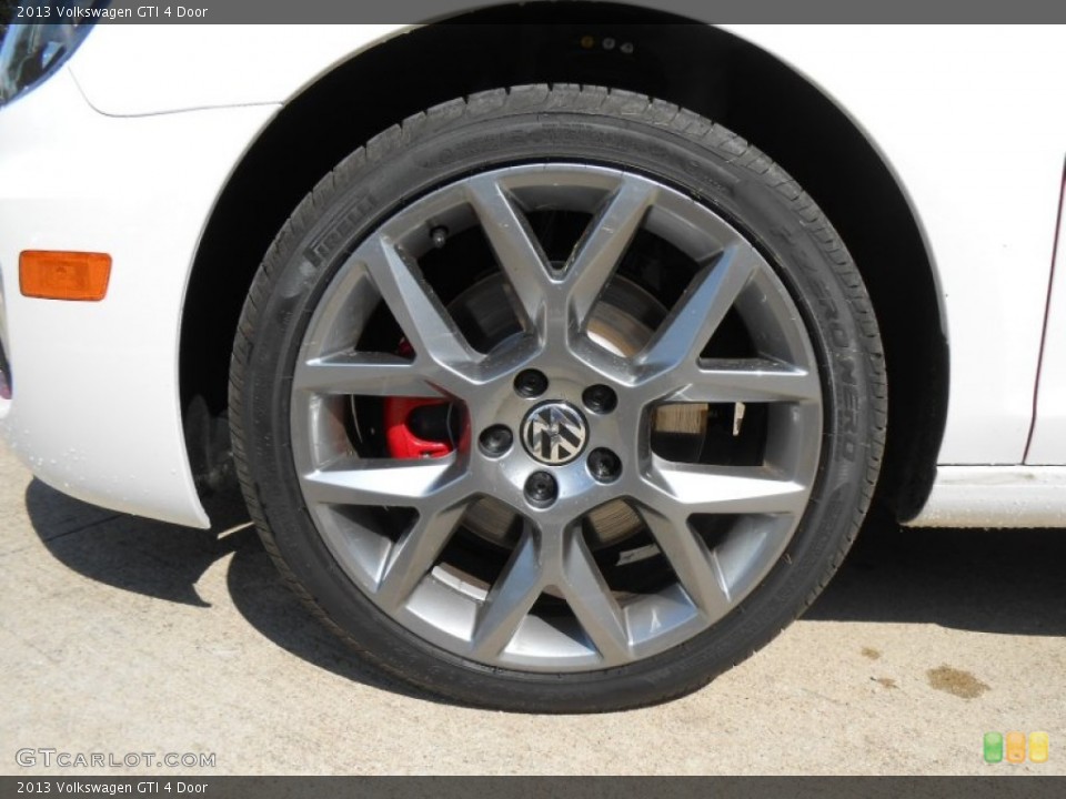 2013 Volkswagen GTI 4 Door Wheel and Tire Photo #70975012