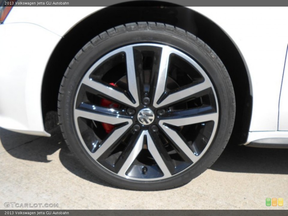 2013 Volkswagen Jetta GLI Autobahn Wheel and Tire Photo #70975510