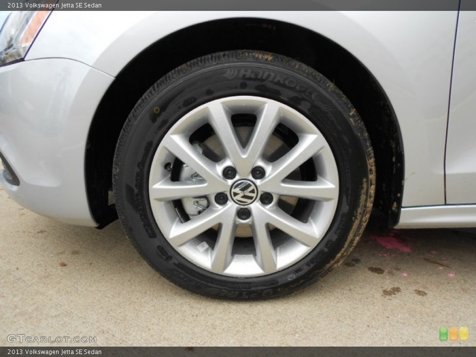 2013 Volkswagen Jetta SE Sedan Wheel and Tire Photo #70976152