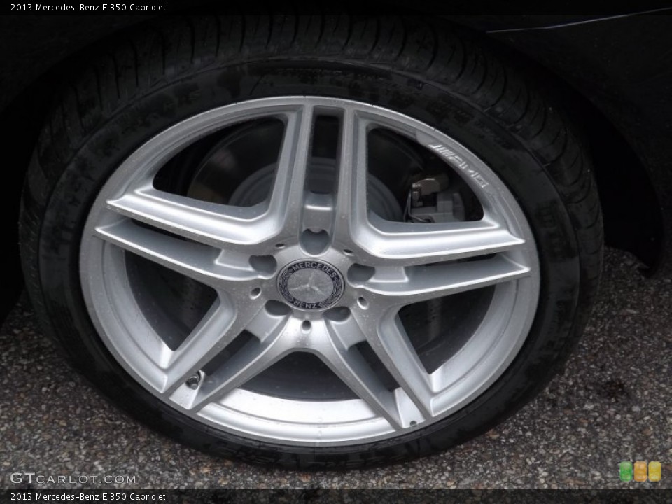 2013 Mercedes-Benz E 350 Cabriolet Wheel and Tire Photo #70979833