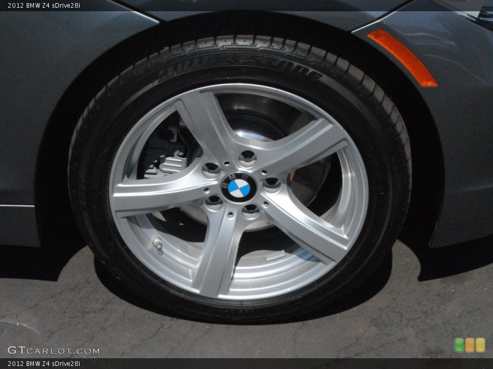 2012 BMW Z4 sDrive28i Wheel and Tire Photo #70984330